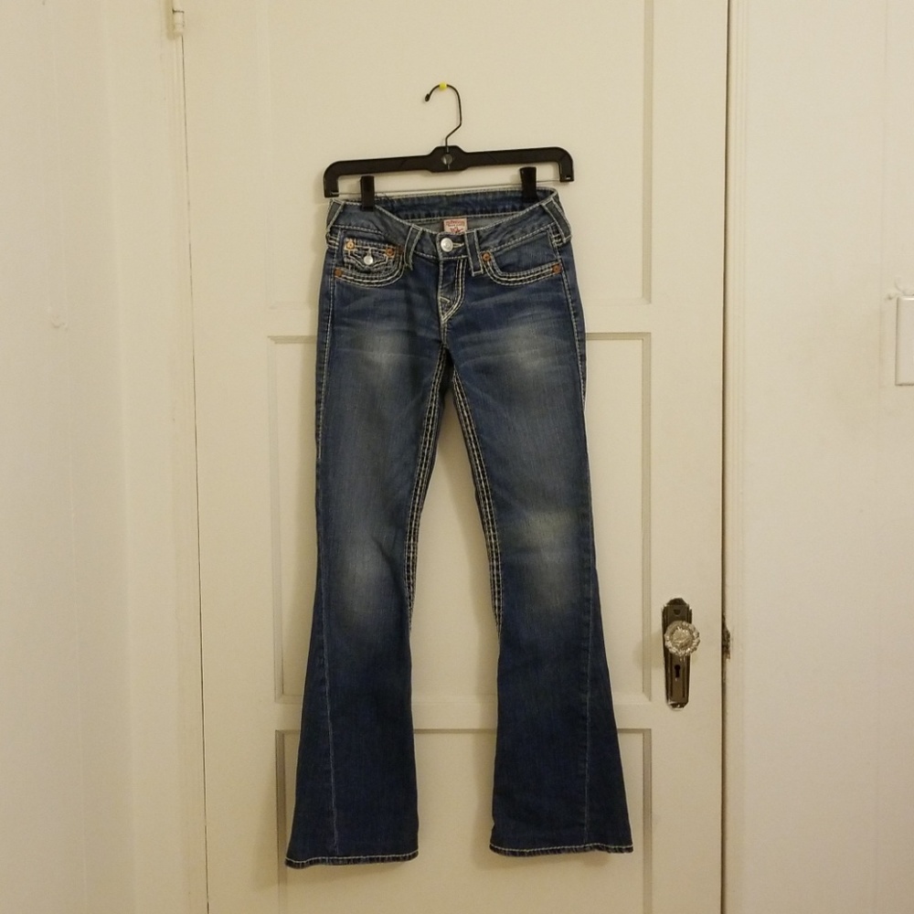 True Religion- Flare jean